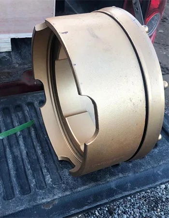 Concentric Casing Drilling System with Ring Bits