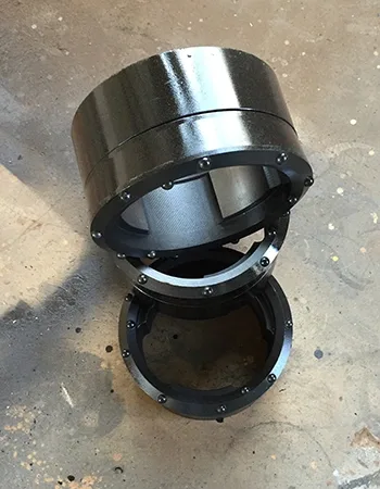 Concentric Casing Drilling System with Ring Bits