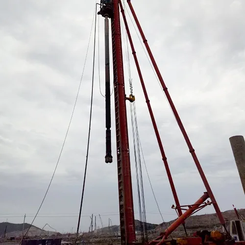 Industrial plant foundations