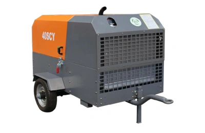 Portable Diesel Screw Compressor