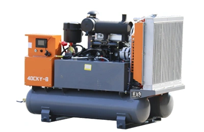 Portable Diesel Screw Compressor