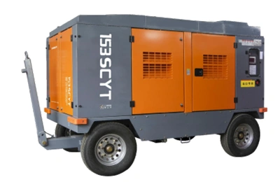 Portable Diesel Screw Compressor