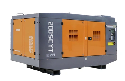 Portable Diesel Screw Compressor